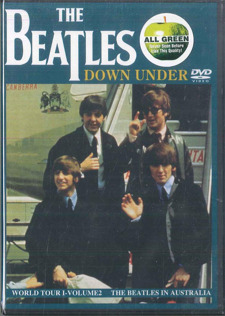 DVD BEATLES - Down Under / Beatles In Australien 10020 ALL GREEN 2003 Japan Musikvideo Gebraucht