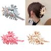 Kreative Muschel-Design Haarnadel Kunststoff-Haarklammer für Damen Mädchen Süßes Praktisches Haaraccessoire Geschenk Tägliches Styling