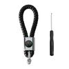 FPEV2 Porte-clés Emblème de Voiture Porte-clés Badge Porte-anneau de Porte-clés Pour Alfa Romeo Giulia Giulietta Stelvio Mito Sportiva 147 159 156 Valve