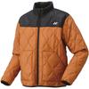 YONEX Unisex Padded Jacket Light Brown Size S 90088, (142),