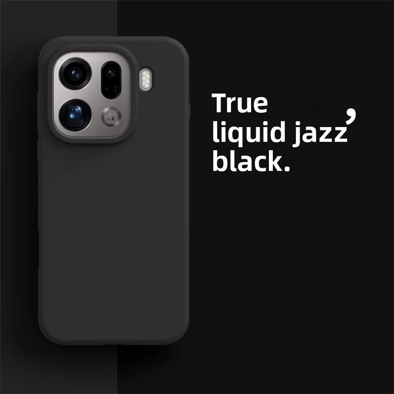Custodia per Telefono per Oppo Find X9 Pro Lusso Silicone Morbido Liquido Sensazione Confortevole Copertura Interna in Floccato per Find X8 X9Pro 5G Bumper