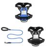 Oxford Fabric Pet Harness With Reflective Features For Safe Night Walks With Dogs