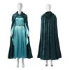 Exquisite Blue Cosplay Dress Set For Elven Princesses Perfect For Fantasy Themed Events And Celebrations