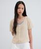 Mango Many Please Rave Punching Cardigan_Natural Beige