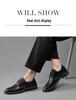 Übergröße Britische Casual Formelle Leder Herrenschuhe - Vielseitig für Hochzeiten und Arbeit