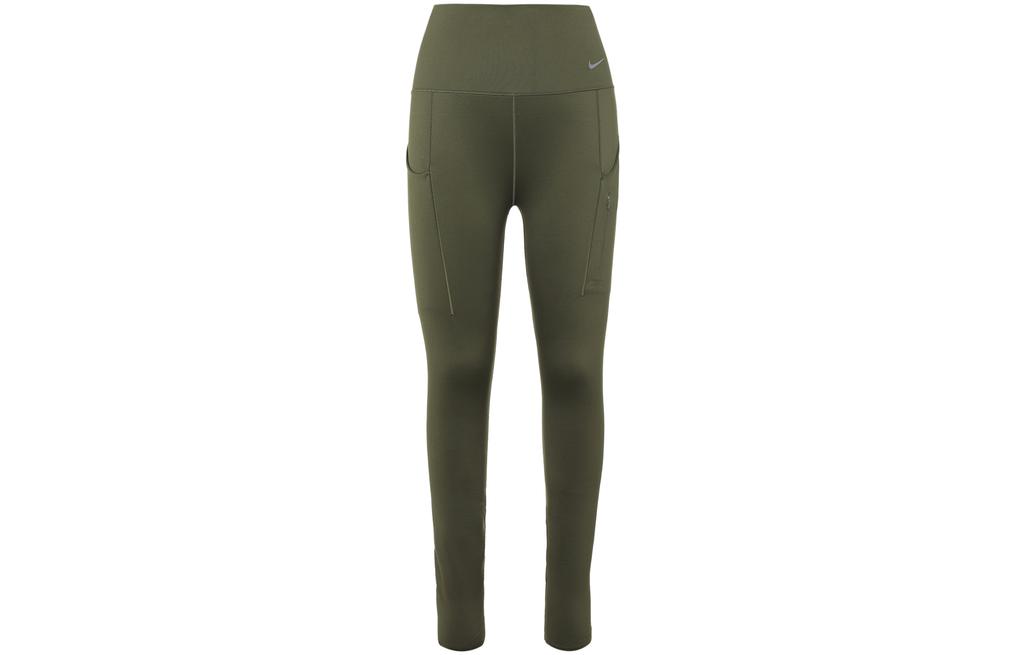 Nike Go Sports Pants Women's Khaki Green Moderate DQ5669-325