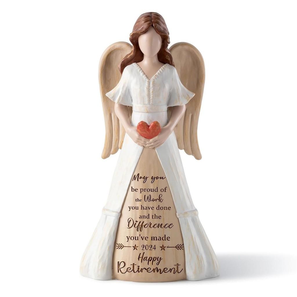 Resin Charming Angel Figurine For Home Decoration Gift For Teachers And Loved Ones