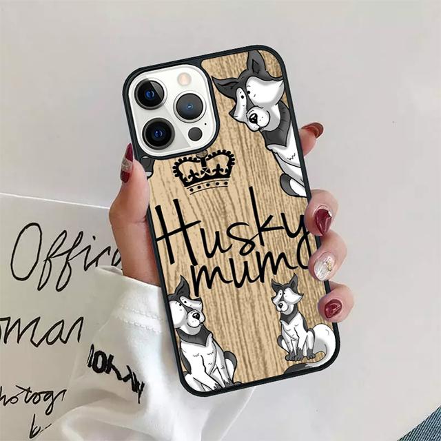 cute Husky baby Skin Coque Shell For iPhone 17 Air 15 16 14 13 12 Pro Max 11 Pro Max Plus Phone Case Cover