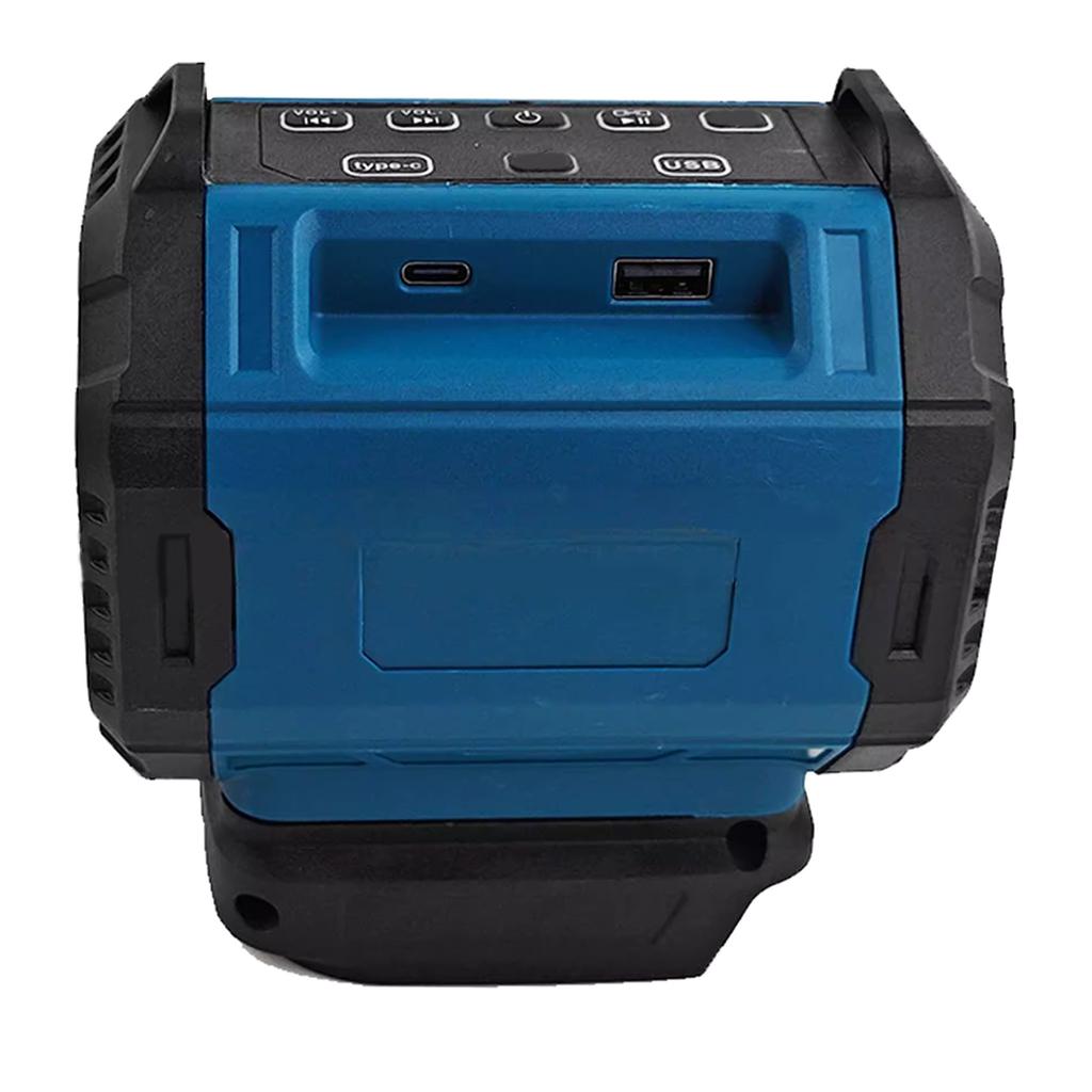 Portable Bluetooth-compatible Speaker Wireless Outdoor Camping Light Music Player 18V Battery Colorful Light