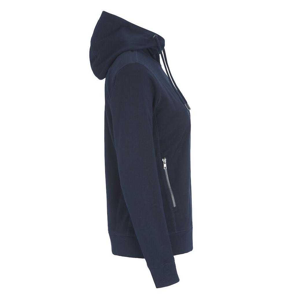 Cottover Damska/Damska Bluza z Kapturem Zapinana na Pełny Zamek z Francuskiej Frotte