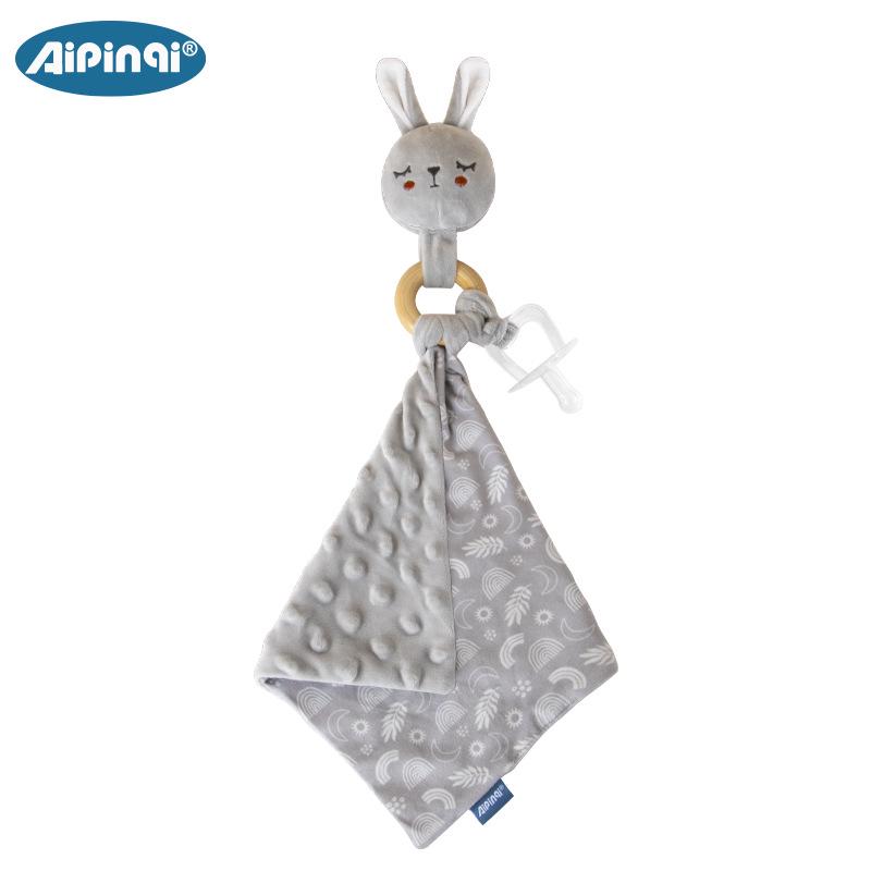 

Aipinqi Детская комфортная плюшевая прорезыватель-кукла и успокаивающая игрушка-полотенце