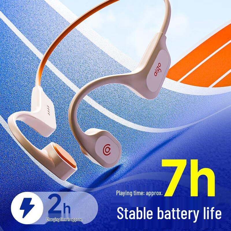 Aigo Bone Conduction Bluetooth Sport Swimming Headphones