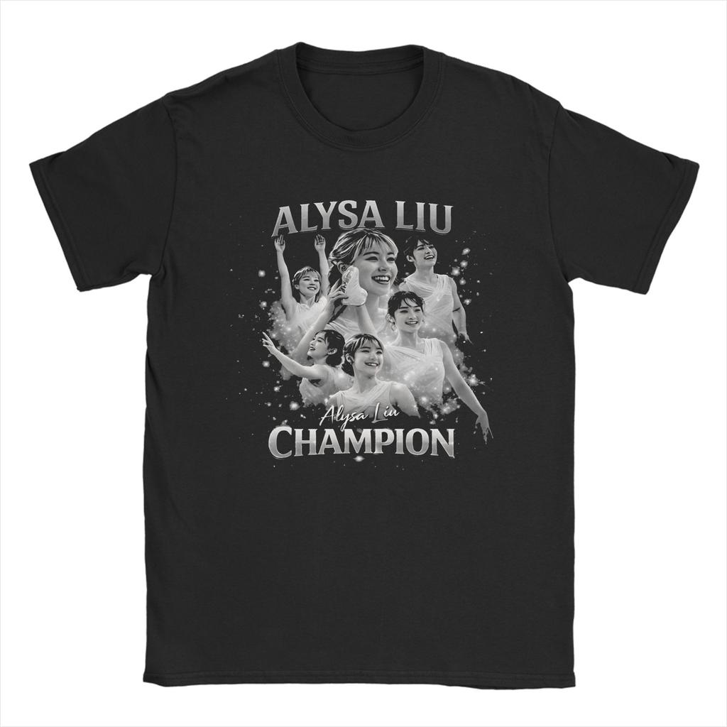 I Heart Alysa Liu TShirt Unisex Funny 100 Cotton Tees Crew Neck Short Sleeve T Shirts Plus Size Tops
