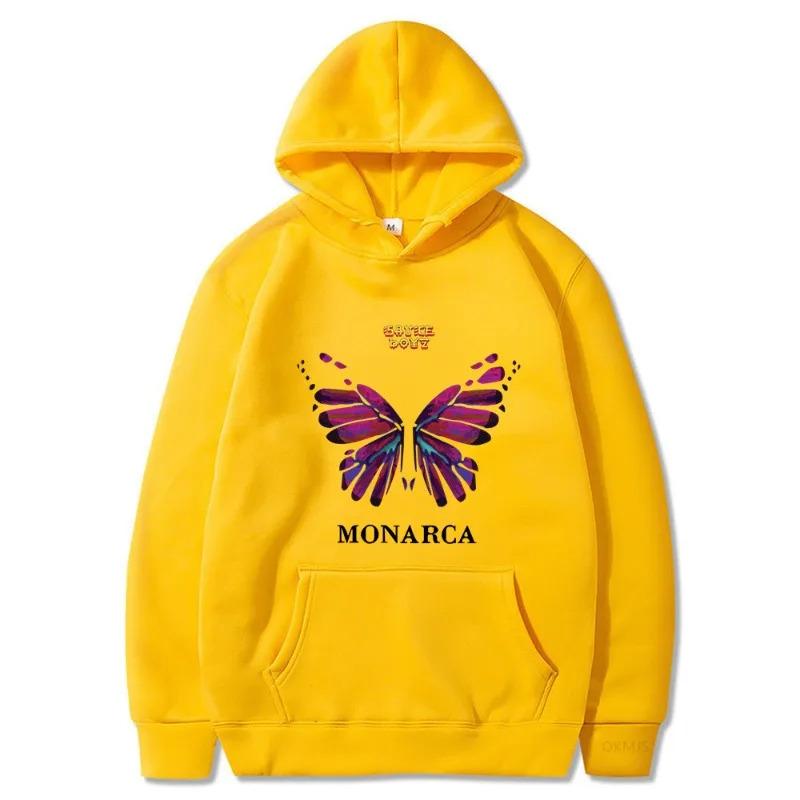 Eladio Carrion Sauce Boyz Monarca Funko Pop Anime Hoodies  Sweatshirt Men Womnen Fashion Design Pullover Fleece Hoodies