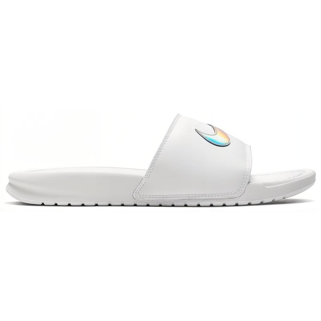 (WMNS) Nike Benassi JDI Slide 'White Iridescent' Women's DA2544-100