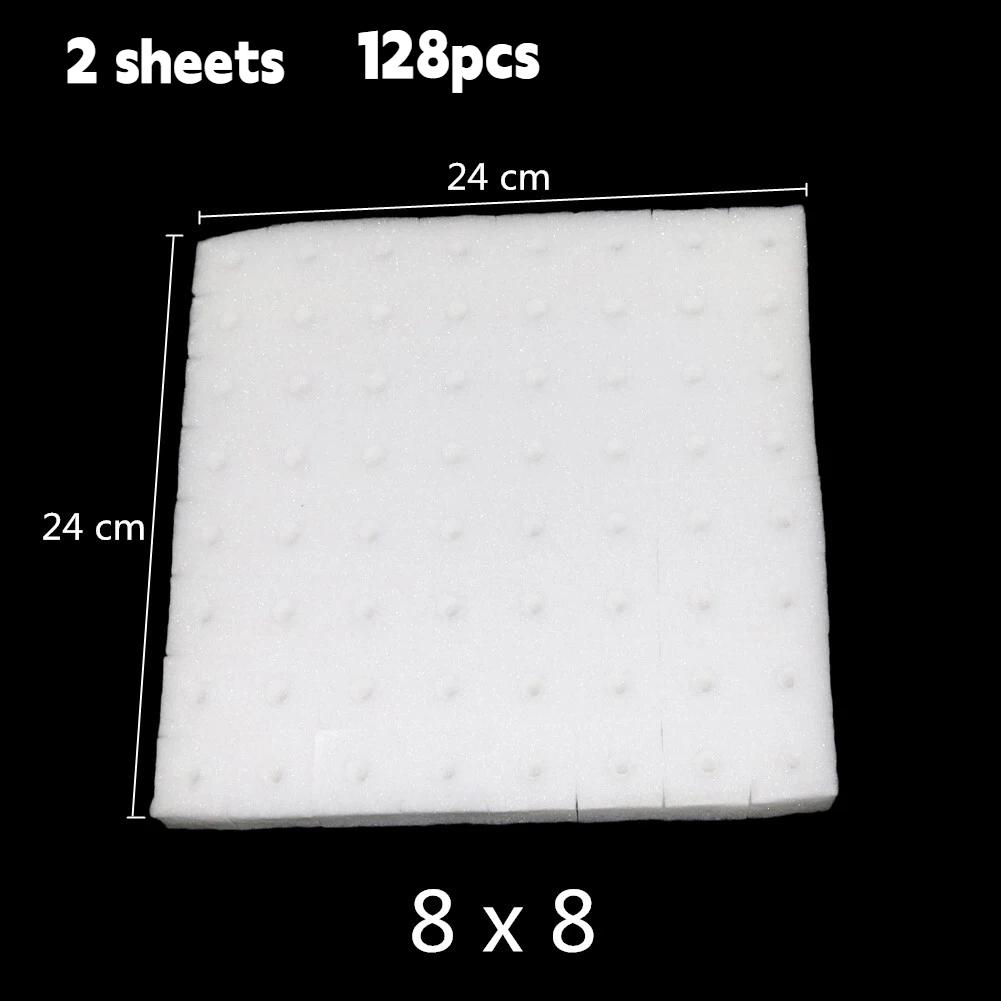 

128/200 шт. Гидропонный губчатый блок Беспочвенные гидропонные губки для рассады Горшки для рассады Культура Семена Овощи Квадратные губчатые блоки