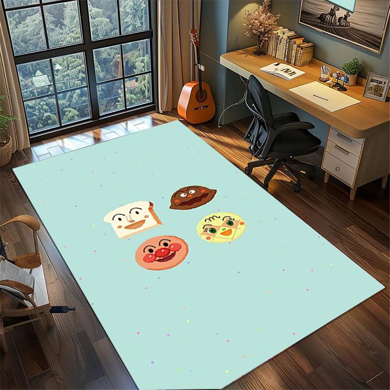 

Home Decor Bread Superman Large Area Rug Non Slip Washable Carpet for Bedroom Gamer Room 60x90cm