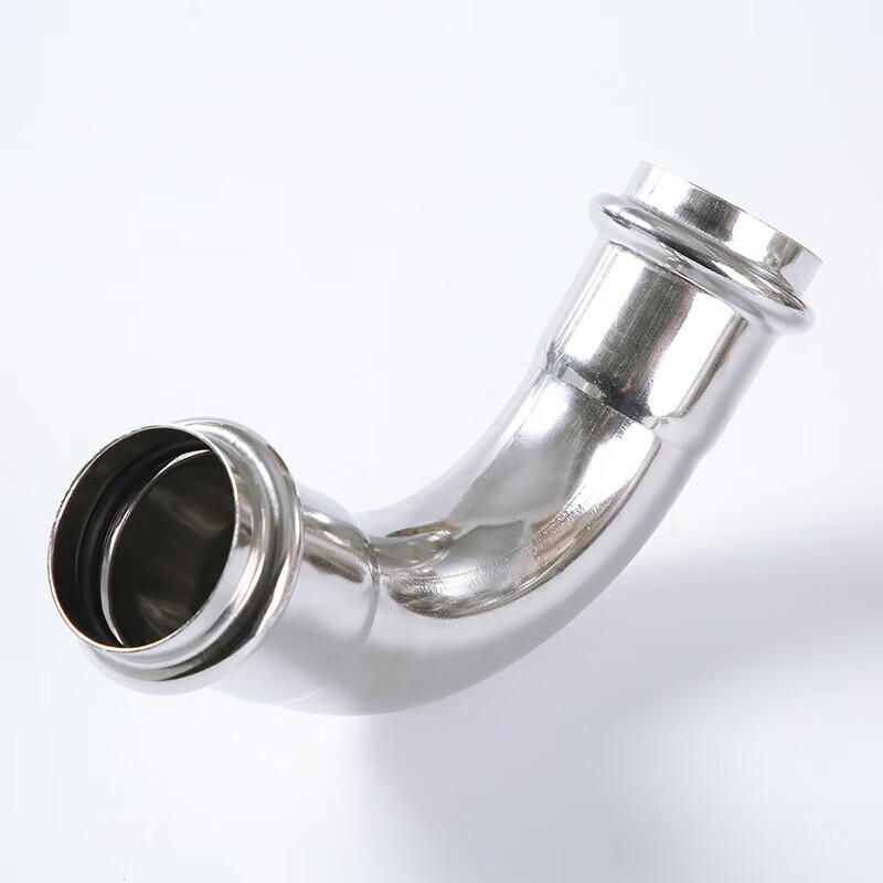 304 Stainless Steel Double Press 90-Degree Elbow