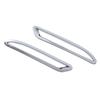 2PCS Rear Fog Light Trim Cover Left Right Decorative Frame Replacement for Benz A‑Class W177 V177 Sedan 2018 and Up