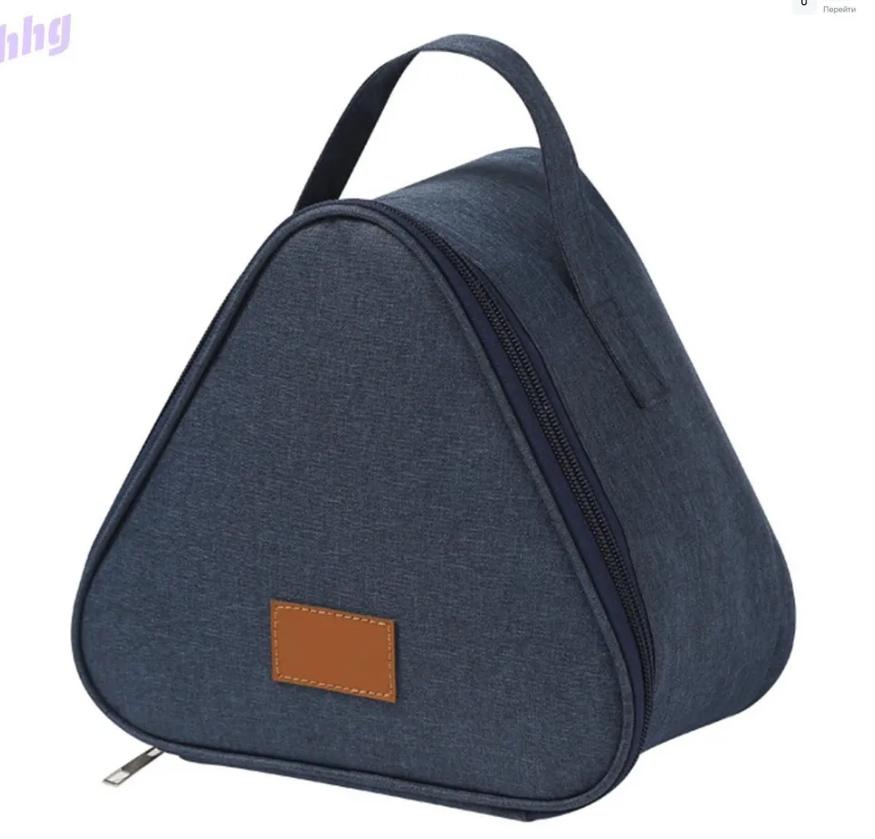 

Новые термосумки для рисовых шариков, треугольные сумки для ланча, сумки для молока, сэндвичей и яичного завтрака, в наличии, термосумки One Size синий