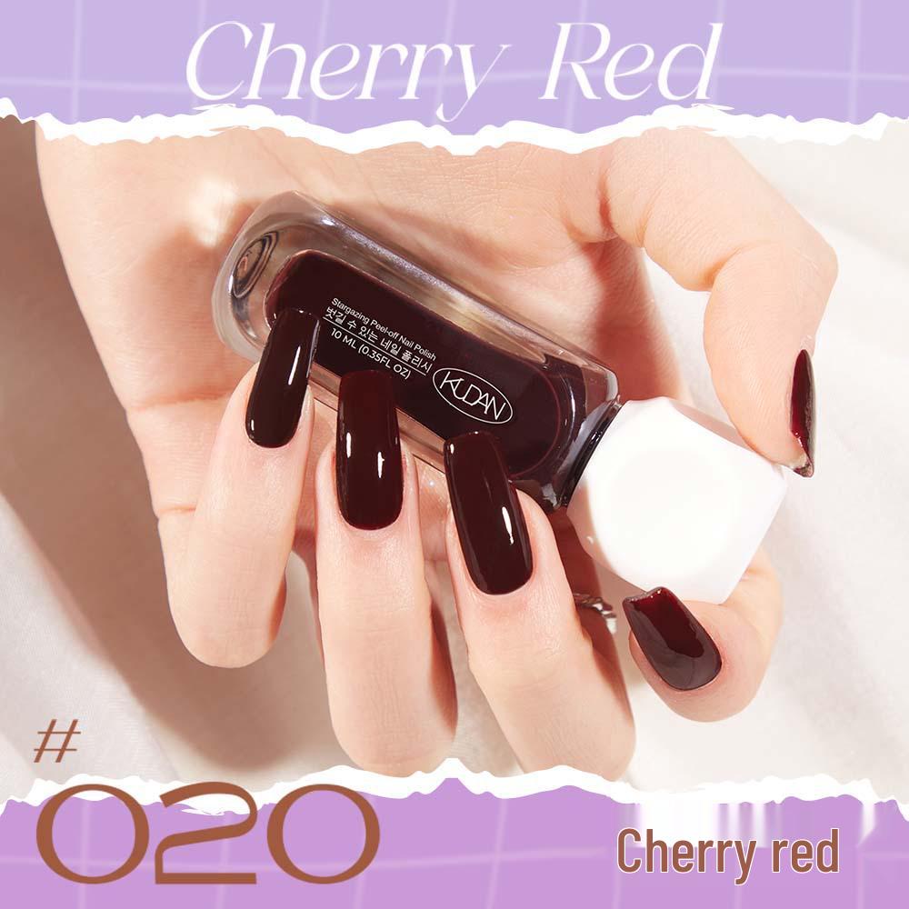 Cool Dan Peelable Quick-Dry Water-Based Nail Polish, Light Fragrance, New 10ml. Available in 41 Colors.