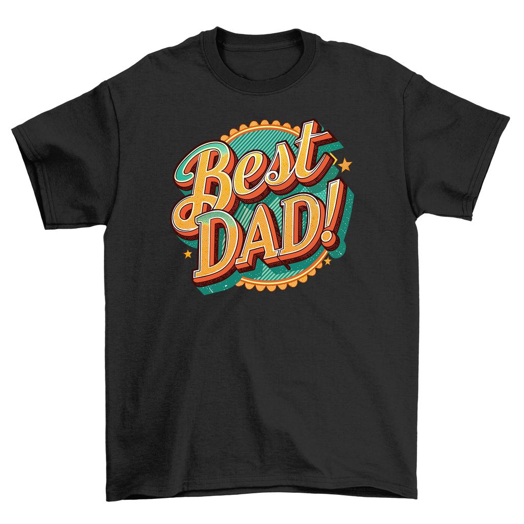 Best Dad Disc - Funny Frisbee T-Shirt Mens Womens Tees Top for The Coolest Dads! 100% cotton, Unisex