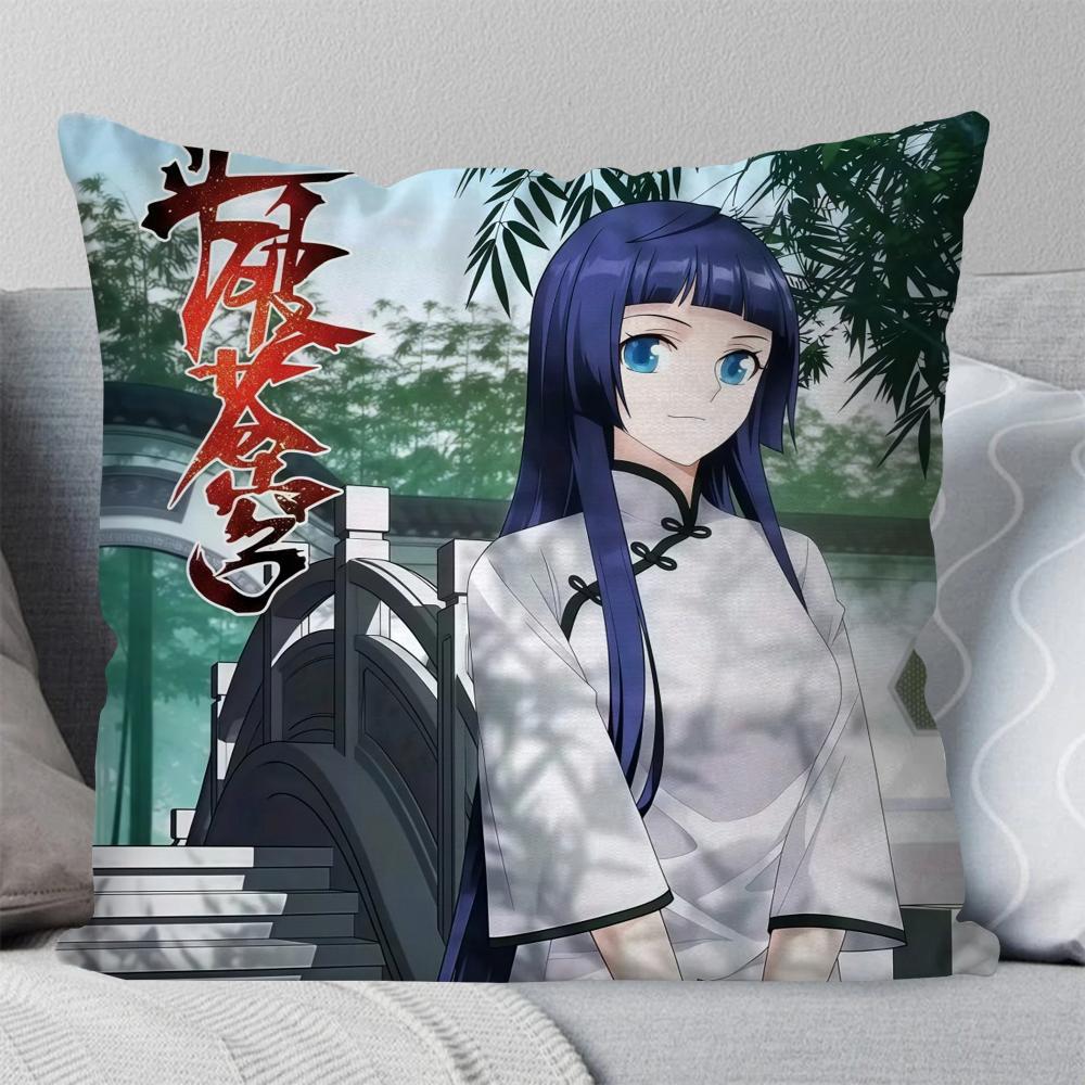 1PC Xiao Xun Er Animation Fights Through The Heavens Pillow Case Square Pillow Bedroom SofaCar Living Room Home Decoration 40X40
