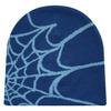 Knitted Beanie Hat Web Graphic Jacquard Beanie For Men Women Breathable Winter Warm Hat Skull Cap