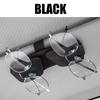 Magnetic Car Sun Visor Clip Dual Clip Card Holder Universal Auto Sun Visor Organizer  Truck