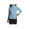 Adidas Solid Color Pocket Detail Hooded Jacket Women Jacket Sky-Blue GQ4255