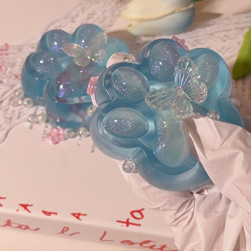 Cat Paw Shaped Squishy Squeeze Toy, Stress Relief Mochi Fidget, Silicone Slow Rebound Decompression Gift.