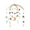 Baby Wolke Rasseln Krippe Mobiles Spielzeug 0-12 Monate Glocke Musical Box Neugeborenen Bett Glocke Kleinkind Rasseln Karussell Für Musical spielzeug Geschenk