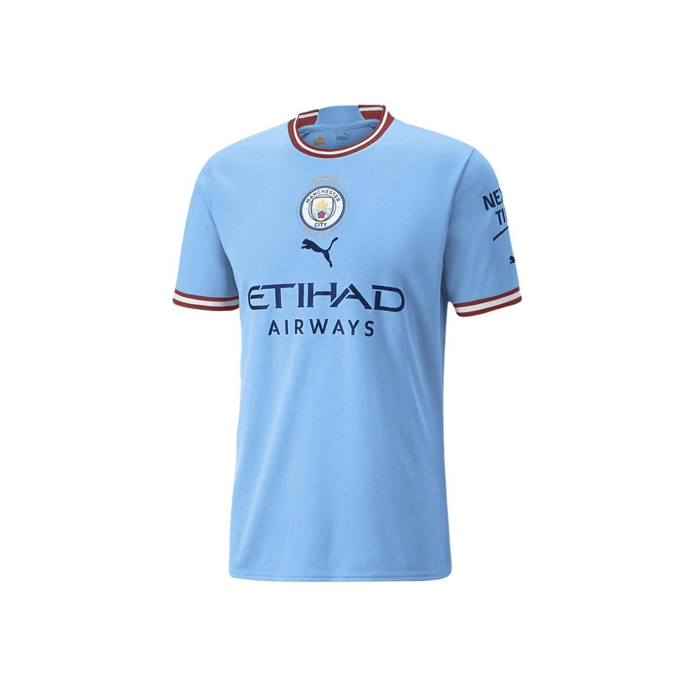 

Юбилейная майка PUMA Manchester City 2022/23 в подарочной упаковке Мужские топы синие 779041-01 XXL
