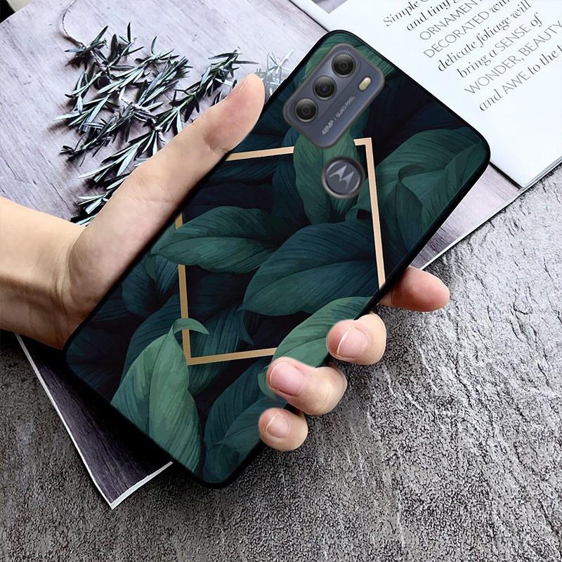 Tropical Leaf Palm Leaves Phone Case For Moto G84 G23 G24 G31 G32 G41 G51 G52 G53 G54 G71 G82 G42 G62 G200 G Play G Stylus