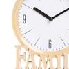 Desk Clocks, Easy to Read Decorative Mantel Clocks for Family Not , Vintage Style Clock