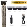 Professional Electric Hair Clippers: Ideal for Men with Oily Hair, Notches and Trimming, Perfect for Barbers and Salons