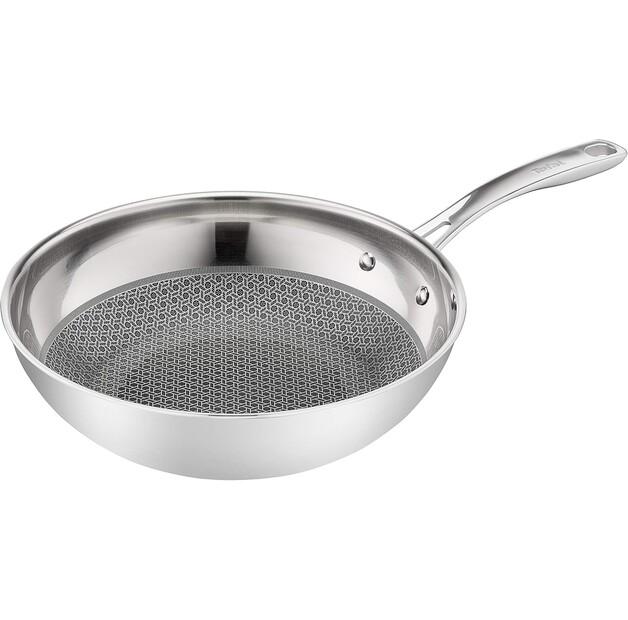 Сковорода Tefal Eternal Mesh Wok 28 см (E49716)