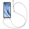 Soft Protective Case for Xiaomi Mi 11 Lite with Reinforced Corner and White Necklace Cord