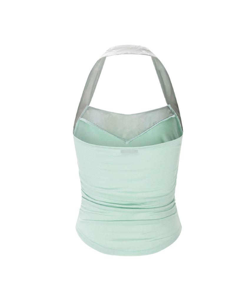 Peullijeunopallou Teresa Sleeveless Top (Mint)
