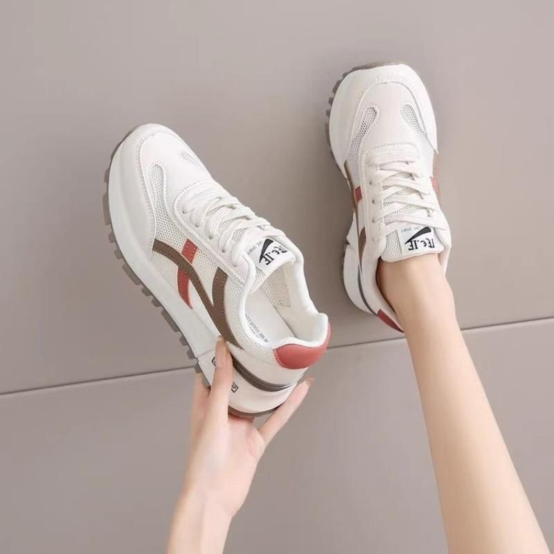 Women Sneakers Fashion Platform Vulcanized Shoes Brand Designer Girls Street mesh jogging Shoes Casual Tennis jogging Shoes