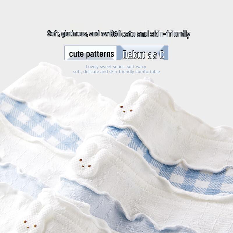 Culottes Respirantes Antibactériennes en Coton Pur pour Femmes
