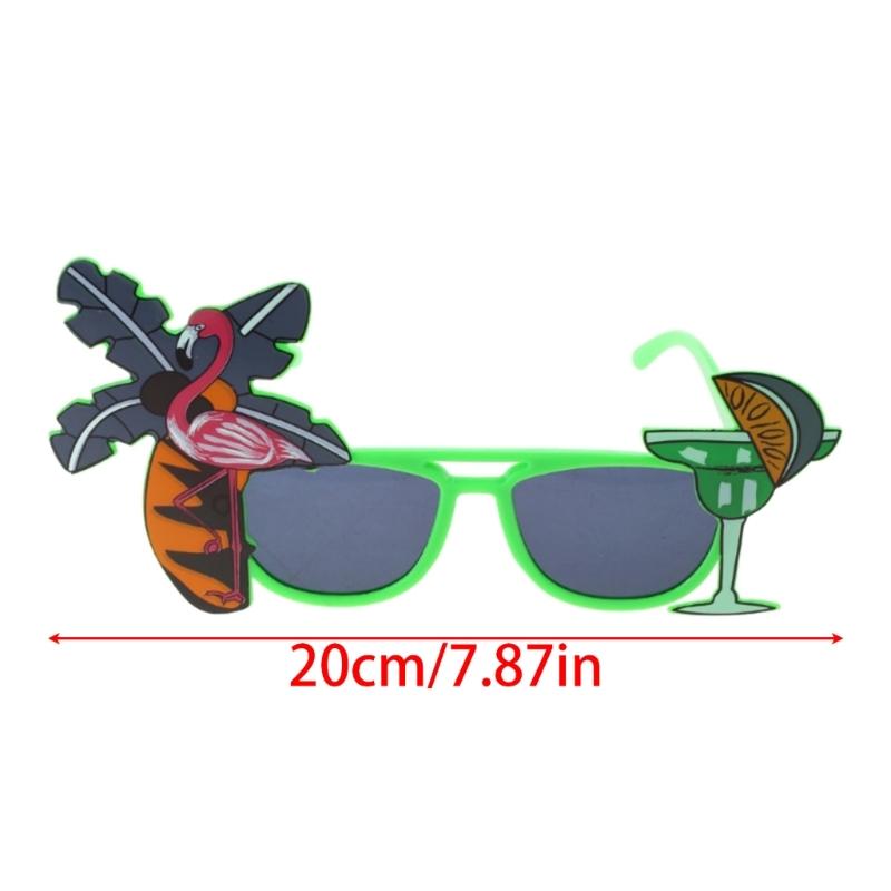 Hawaii Party Sunglasses Beach Glasses Funny Flamingo Party Glasses Beach Sunglasses Funny Glasses Party Favor