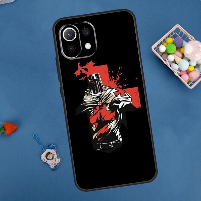 

Christian Templar Knights Case For Xiaomi 14 13 15 Ultra 11T 12T 13T 14T Pro POCO X7 Pro X3 X5 F5 F6 M6 X6 Pro Cover Xiaomi 15 Ultra