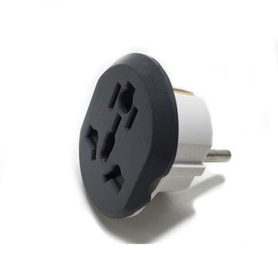 2 Round Pin Socket Power Plug Plug Converter Europe Plug Power Plug Adapter AU UK CN US To EU Plug EU Plug EU Plug Adapter