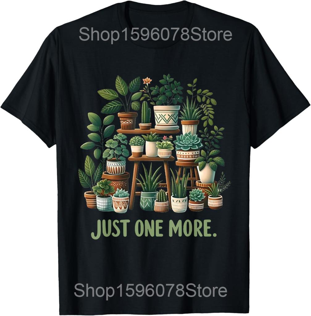 Skeleton Hands Heart Houseplant Gardening T Shirts Men Pure Cotton Humor Streetwear Tee Shirt Short Sleeve Unisex Loose Clothing