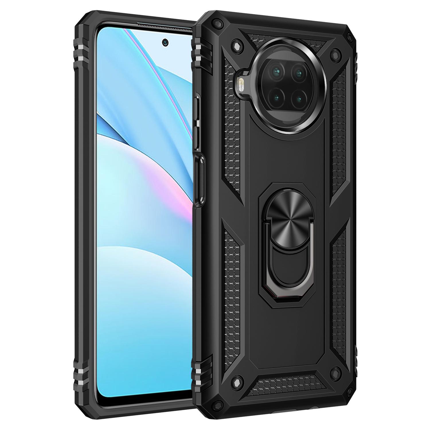 

Протиударний чохол для Xiaomi 10T Lite Mi10T Чохол Mi 10T Lite M2007J17G Чохол для телефону з кільцем-тримачем для Redmi Note 9 Pro 5G Note9 9Pro Redmi Note 9 Pro 5G чорний