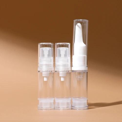 Reiseflasche für flüssige Grundierung, 5/10/15 ml, Kosmetik, Augencreme, Vakuumflasche, tragbare, nachfüllbare Reiseflaschen