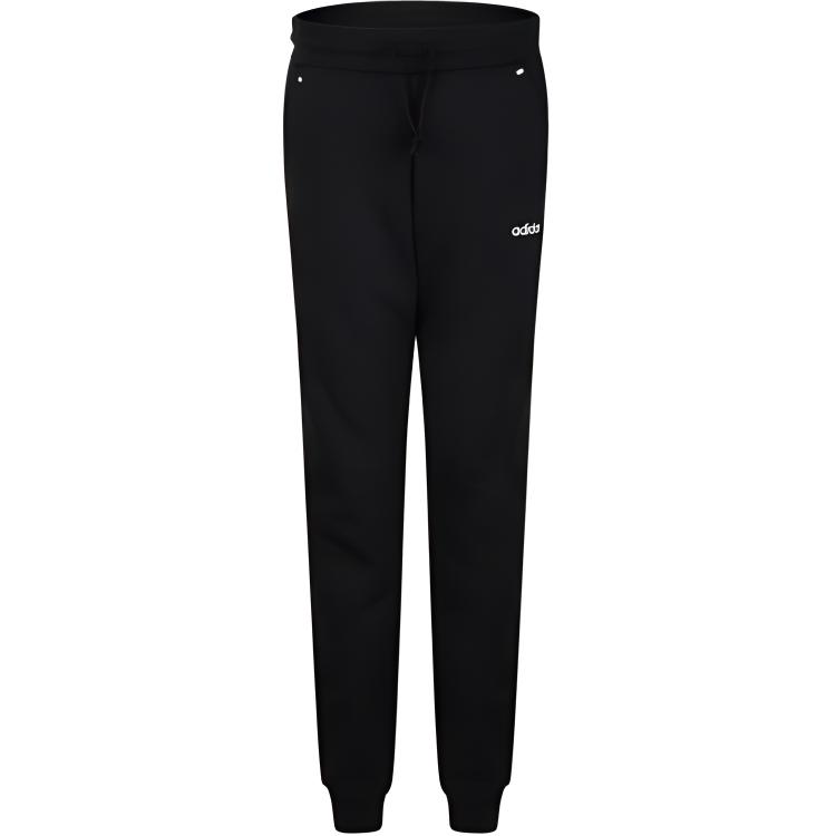 

Adidas Lace-Up Comfortable Casual Knitted Sports Pants Men Bottoms Black DW8044 S