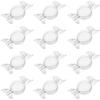 transparent mermaid tail candy box pack (12 pcs)