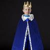 King Robe Costume Set King Cloak Crown Set King Capes Halloween Cosplay Costume for Kids Teen Adult Cosplay, Role Play